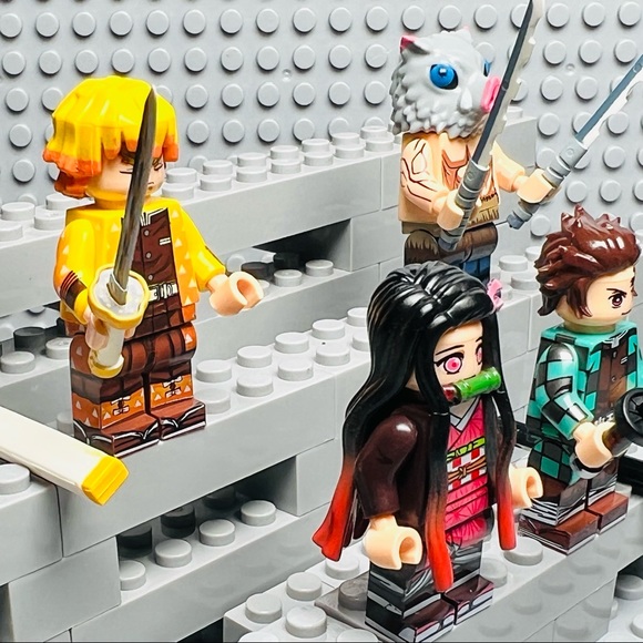 Demon Slayer Custom Minifigures Lot of 4 - Picture 2 of 6